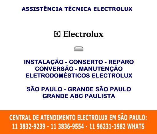 Electrolux Assistência Técnica